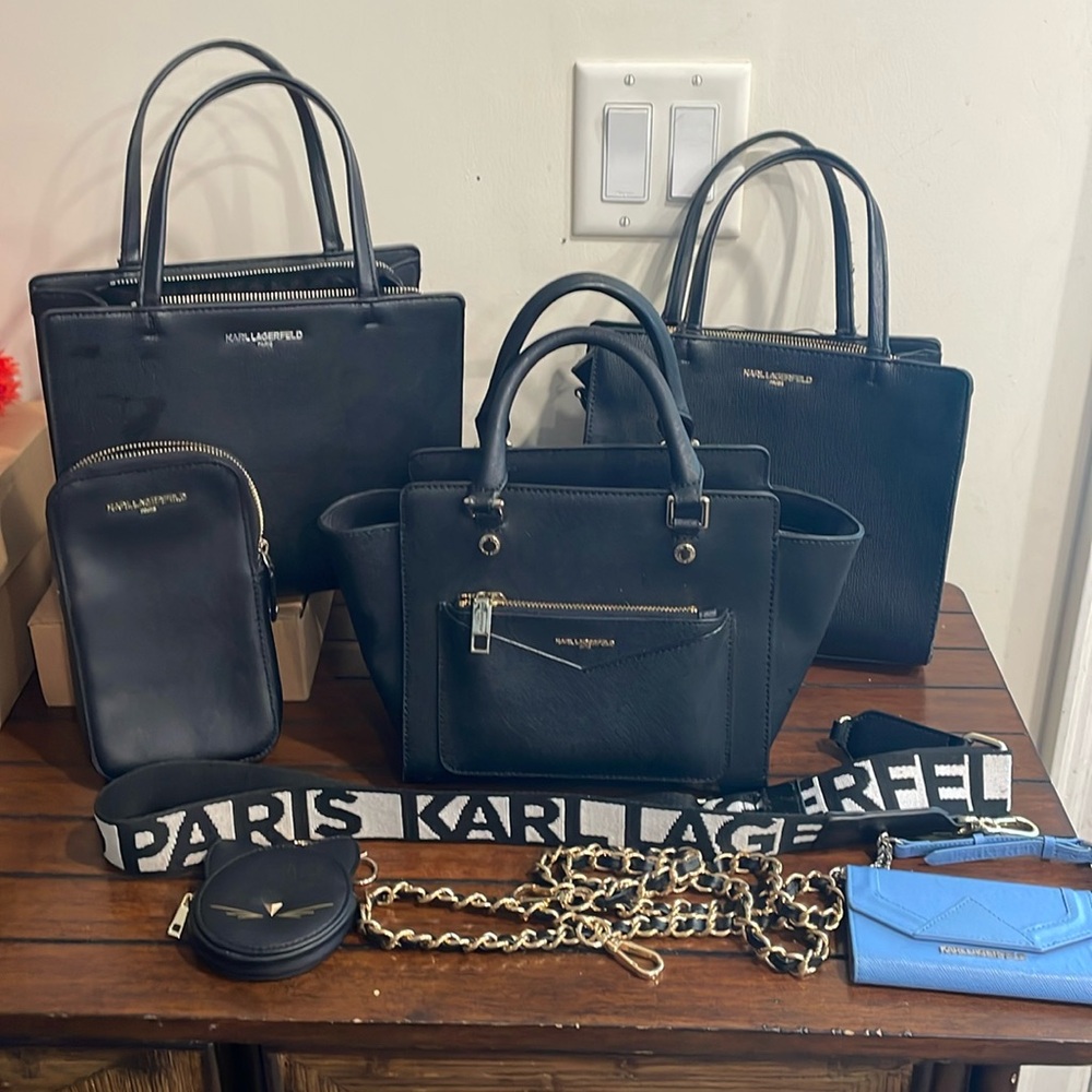 🔥 DEAL🔥
KARL LAGERFELD PARIS PURSES & WALLET & KEYCHAIN COLLECTION